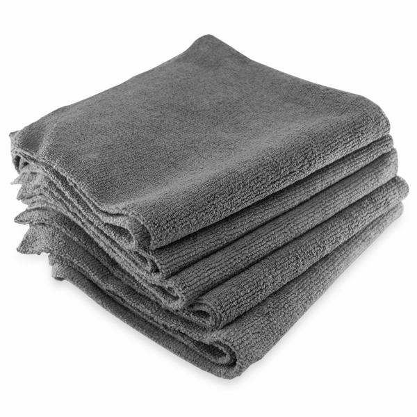 ValetPRO Advance Microfibre cloth Microfibre cloth 5 pack grey 40cm x 40cm