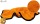 Liquid Elements Orange Baby Trockentuch 800GSM 60x40cm