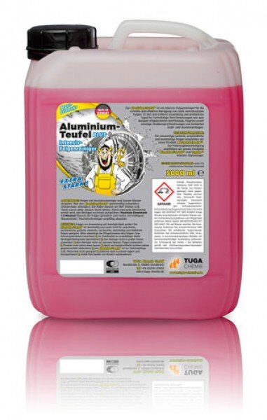 Tuga Chemie Aluminium-Teufel Plus Felgenreiniger, Abperleffekt, 5L