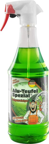 Tuga Chemie Alu-Teufel Special Rim Cleaner Gel, active indicator, acid-free, suitable for all rims, 1L