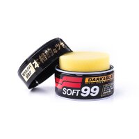 Soft99 Dark & Black Wax, Auto Hartwachs, für schwarze/dunkle Autolacke, 300 gr