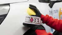 Soft99 The King of Gloss White hard wax, car wax for light paints, water repellent, with sponge, 300gr.