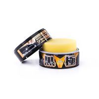 Soft99 Extreme Gloss Wax The Kiwami Dark, Carnauba Car Wax Paint Sealer with Sponge, 200g