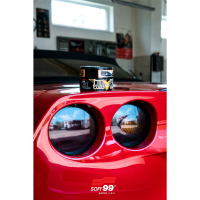 Soft99 Extreme Gloss Wax The Kiwami Dark, Carnauba Car Wax Paint Sealer with Sponge, 200g