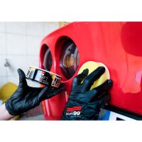 Soft99 Extreme Gloss Wax The Kiwami Dark, Carnauba Car Wax Paint Sealer with Sponge, 200g