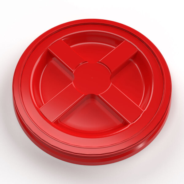 Gamma Seal Lid®  - Eimerdeckel passend für Nuke Guys Wash Buckets, Rot