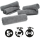 Nuke Guys -  Asphaltliebe 5er Pack Allzweck Mikrofasertuch, grau, 40x40cm, 380 GSM