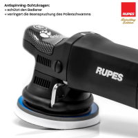 Rupes Eccentric Polisher LHR15ES Bigfoot - 125mm Backing Pad