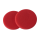 Menzerna Heavy Cut Foam Pad PREMIUM - 95 mm/3,5"  -  rot - 2 Stück