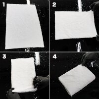 Nuke Guys Towel Twins - Wash Cloth Set: 2 Cloth Wash Method - 40x60cm, 550GSM - Packaged - Set of 2