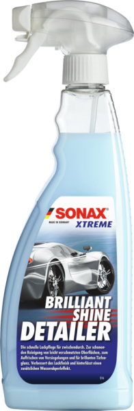 SONAX XTREME BrilliantShine Detailer 750ml spray bottle