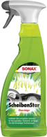 SONAX ScheibenStar - Powerful cleaner for vehicle windows, headlights and mirror surfaces. 750ml spray bottle