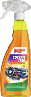 SONAX CockpitStar - Plastic cleaner 750ml spray bottle