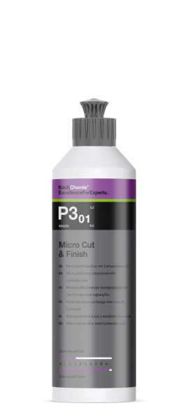 Koch Chemie Micro Cut & Finish P3.01 Politur mit Carnaubawachs 250ml