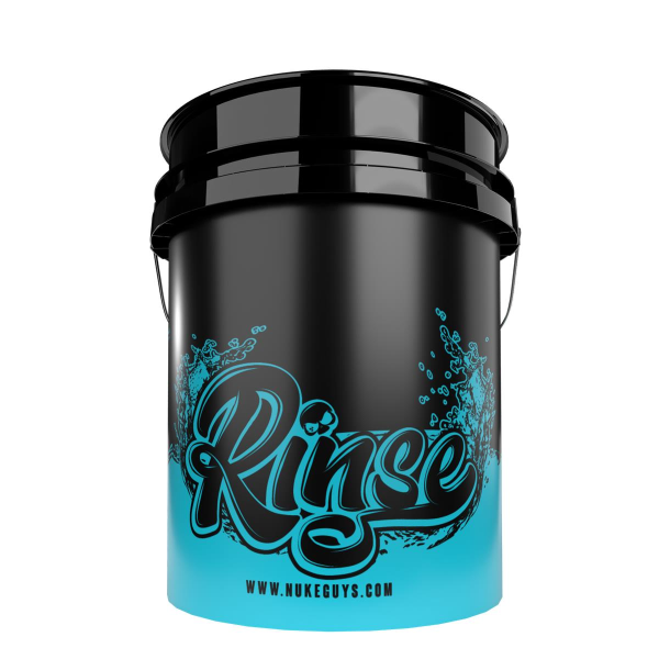 Nuke Guys Rinse Bucket - 5 GAL schwarz Wascheimer zum Ausspülen / für klares Wasser