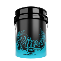 Nuke Guys Rinse Bucket - 5 GAL Black Rinse / Clear Water...
