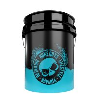 Nuke Guys Rinse Bucket - 5 GAL Black Rinse / Clear Water Wash Bucket