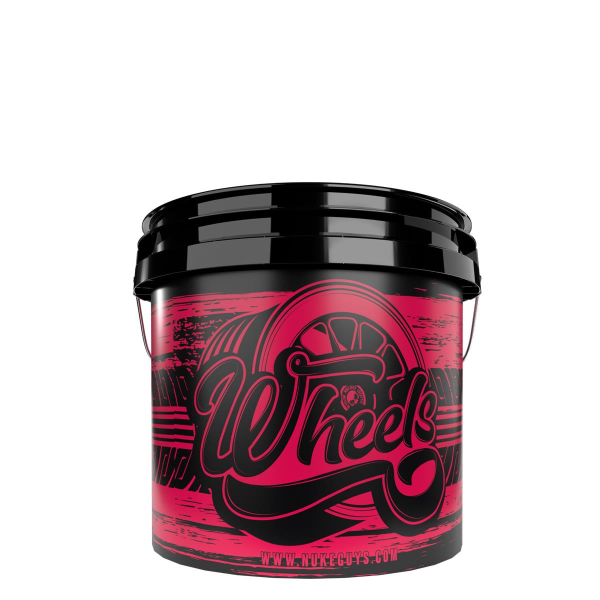 Nuke Guys Wheels Bucket 3.5 Gallon GritGuard Rim Cleaning Bucket