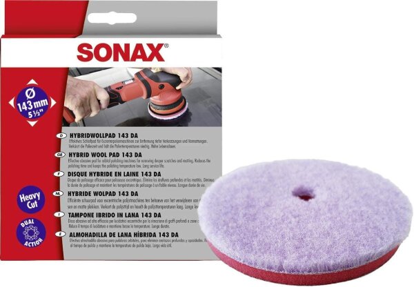 SONAX HybridWoolPad 143 DA