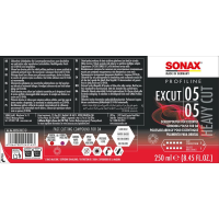 SONAX ProfiLine EXCut 05/05 250 ml