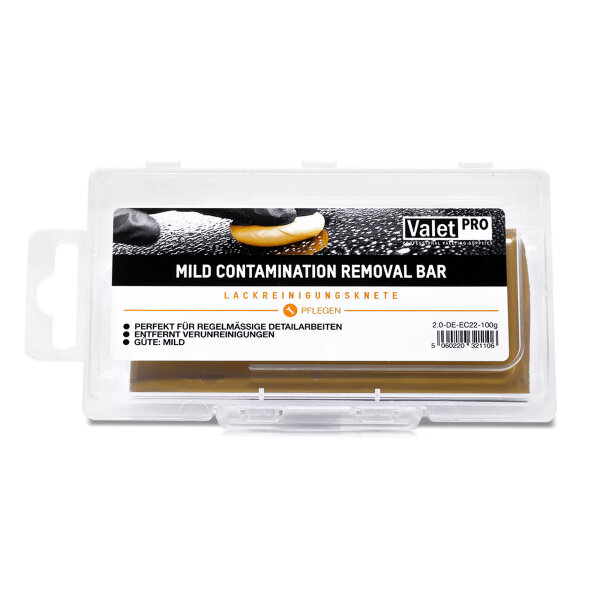 Reinigungsknete -  Contamination Removal Bar 100g orange/weich