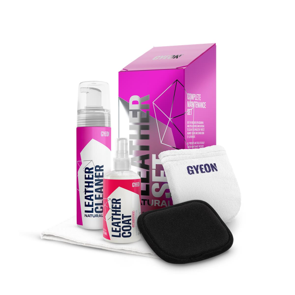 GYEON Q²M LeatherSet Set per la cura della pelle Mild 200 ml