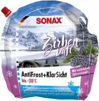 SONAX Antifrost&ClearSight up to -20°C, 3 litre...
