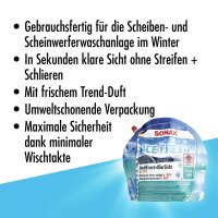 SONAX Antifrost&ClearSight up to -20°C, 3 litre concentrate container IceFresh