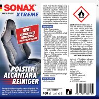 SONAX XTREME Upholstery + Alcantara Cleaner 400 ml