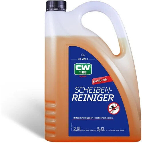 Dr. Wack CW1:100 Super Windscreen Cleaner Ready-Mix - 3 litres
