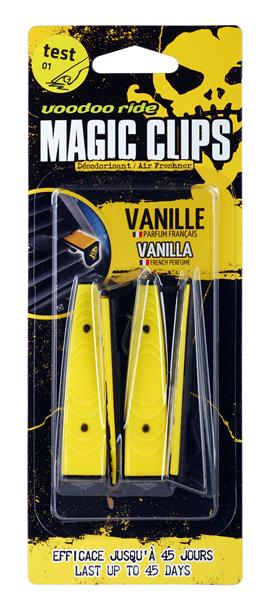 Voodoo Ride Magic Clips 4 Stück Vanilla