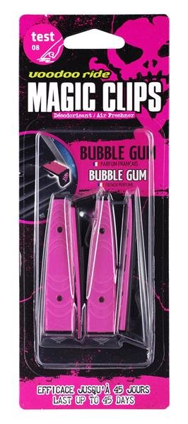 Voodoo Ride Magic Clips 4 Stück Bubble Gum