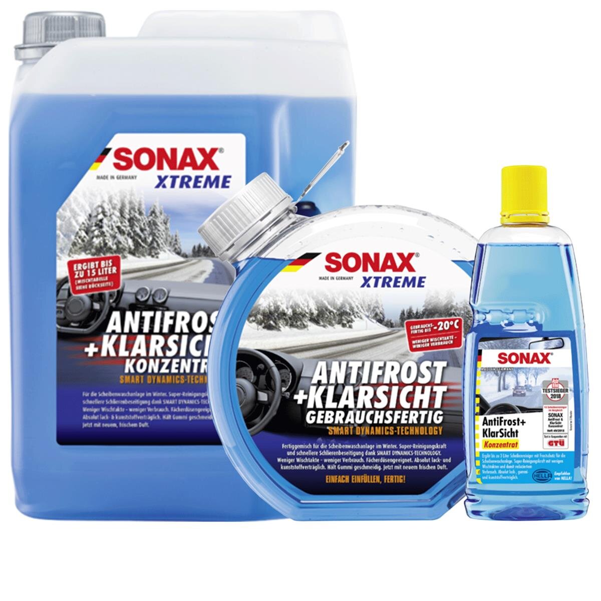 SONAX AntiFrost&KlarSicht Konzentrat 4x 5 Liter