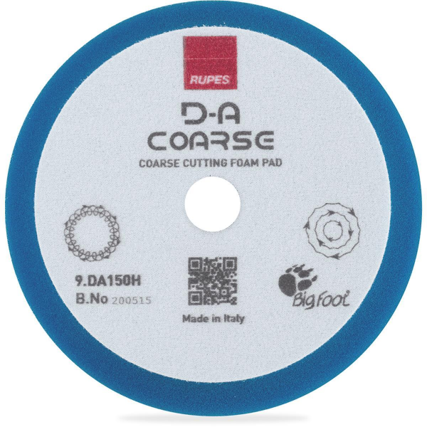 Rupes Polishing Sponge Velcro D-A Hard - High Performance - 130/150mm