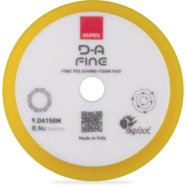 Rupes Polishing Sponge Velcro D-A Fine - High Performance - 130/150mm