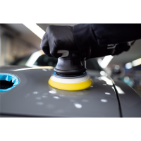 Garage Freaks Polishing Pad Medium Cut Foam Pad - medium, yellow, 150mm
