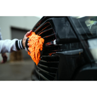 Nuke Guys - 2 Way Wonder - Chenille - Insect Net Strap On Wash Sponge Orange
