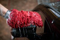 Nuke Guys - Chenille Wash Glove red