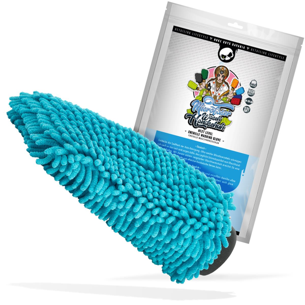 Nuke Guys - Chenille Wash Glove light blue