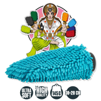 Nuke Guys - Chenille Wash Glove light blue