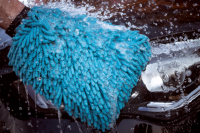 Nuke Guys - Chenille Wash Glove light blue