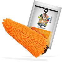 Nuke Guys - Chenille Wash Glove orange