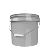 GritGuard Wascheimer 3,5 GAL (13 l) ohne Aufdruck grau