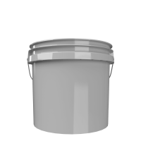 GritGuard Wascheimer 3,5 GAL (13 l) ohne Aufdruck grau
