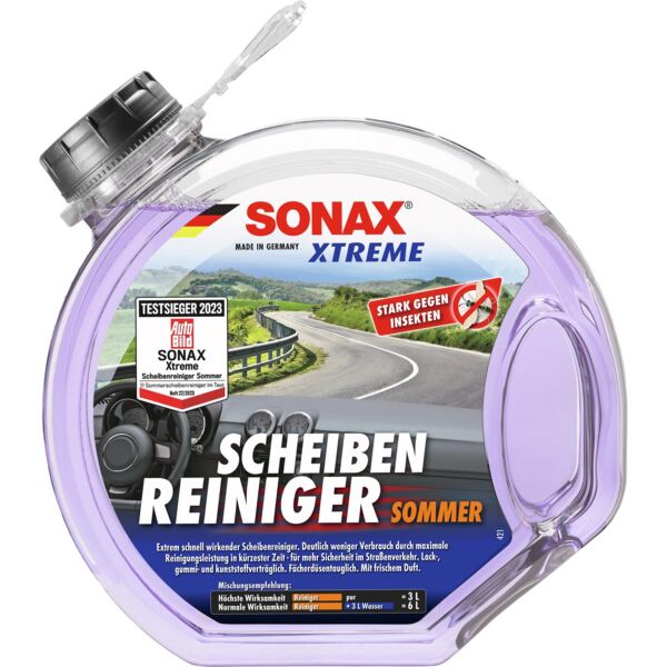 SONAX XTREME Scheibenreiniger Sommer, gebrauchsfertig, 3L