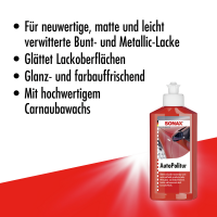 SONAX Autopolitur für Bunt- und Metalliclacke 250ml