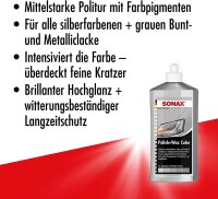 SONAX Polish+Wax Color silver/grey 500ml