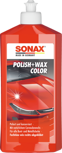 SONAX Polish+Wax Color rot 500ml