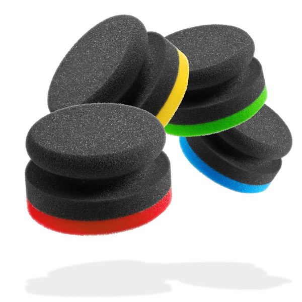 Garage Freaks - Hand polishing sponges - hard, medium, soft, wax