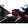 Garage Freaks - Heavy Cut - harter Handpolierschwamm, Ø 90/50 mm schwarz/rot